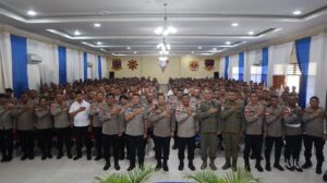 Wakil Komandan Korps Brimob Polri Irjen Pol. Reza Arief Dewanto melaksanakan kunjungan kerja ke Mako Satuan Brimob Polda Papua dalam rangka memberikan arahan langsung kepada personel Satbrimob Polda Papua