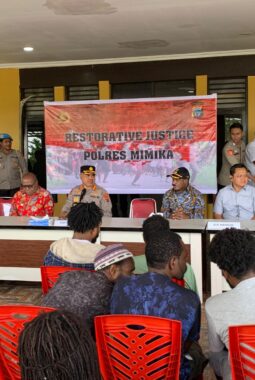 Polda Papua Tengah Terapkan Restorative Justice dalam Konflik Kwamki Narama