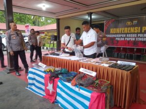 Markas KKB di Nabire Dikuasai, 561 Butir Amunisi Diamankan TNI-Polri