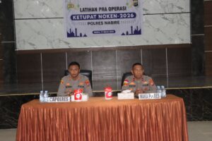 Komitmen Polres Nabire Jaga Kedamaian Lebaran di Tanah Papua