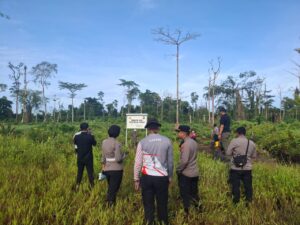 Peninjauan Lokasi Strategis Mako Polda Papua Tengah.