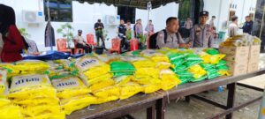 Polda Papua Tengah dan Polres Nabire Gelar Gerakan Pangan Murah.