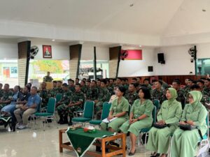 Kodim Nabire Resmikan Penutupan Buku Primkop 2025.