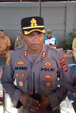 Kedepankan Dialog Humanis, Kapolres Nabire Sukses Kawal Aksi Damai Front Rakyat Bergerak