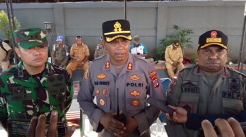 Kedepankan Dialog Humanis, Kapolres Nabire Sukses Kawal Aksi Damai Front Rakyat Bergerak