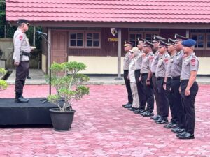 Kapolda Papua Tengah Minta 59 Personel yang Naik Pangkat Tingkatkan Integritas